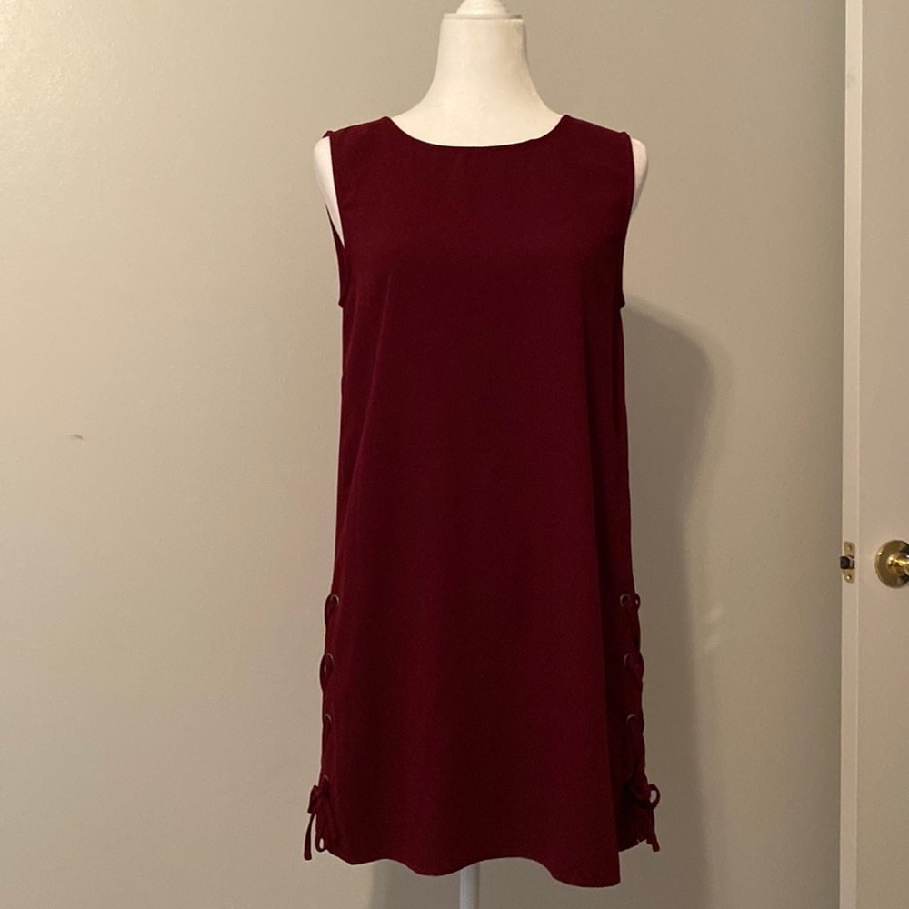 Maroon dress